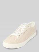 Tommy Hilfiger Low Top Sneaker aus Chambray-Leinen in Ecru, Größe 40