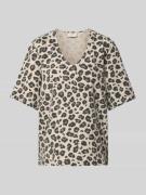 FREE/QUENT Regular Fit Blusenshirt aus Viskose-Leinen-Mix Modell 'Lavi...