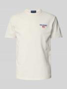 Polo Sport T-Shirt mit Label-Stitching in Offwhite, Größe XXL