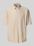 Only & Sons Relaxed Fit Freizeithemd mit 1/2-Arm Modell 'BOYY' in Sand...