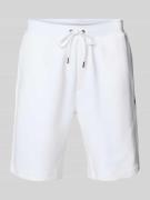 Polo Ralph Lauren Shorts mit elastischem Bund in Weiss, Größe L