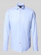 BOSS Regular Fit Business-Hemd mit Haifischkragen in Bleu, Größe 38