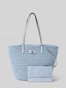 Lauren Ralph Lauren Shopper mit Label-Applikation Modell 'BRIE' in Hel...