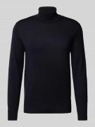 JOOP! Collection Rollkragenpullover mit gerippten Abschlüssen Modell '...