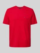 Tommy Hilfiger Regular Fit T-Shirt aus reiner Baumwolle in Rot, Größe ...