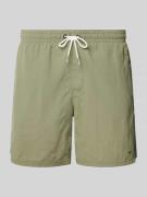 ONeill Relaxed Fit Badeshorts mit Logo-Stitching in Oliv, Größe L