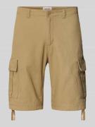 Jack & Jones Regular Fit Cargoshorts mit Gürtelschlaufen Modell 'COLE ...