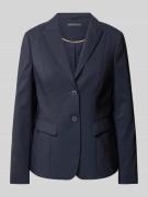 Betty Barclay Blazer mit angedeuteten Taschen in Marine, Größe 42