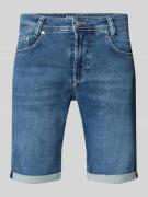 MAC Jeansshorts mit Eingrifftaschen in Hellblau, Größe 31