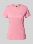 BOSS Orange T-Shirt mit Label-Stitching Modell 'Esogo' in Pink, Größe ...