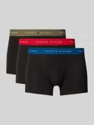 Tommy Hilfiger Regular Fit Trunks aus Baumwoll-Elasthan-Mix im 3er-Pac...