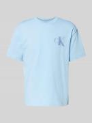 Calvin Klein Jeans T-Shirt mit Label-Print und Rundhalsausschnitt in H...