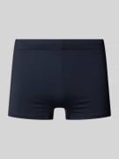 Tommy Hilfiger Badeshorts mit Seitenstreifen in Dunkelblau, Größe M