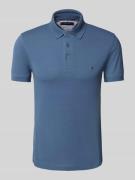 Tommy Hilfiger Slim Fit Poloshirt aus Baumwoll-Elasthan-Mix in Jeansbl...