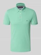 Tommy Hilfiger Slim Fit Poloshirt aus Baumwoll-Elasthan-Mix in Apfel, ...
