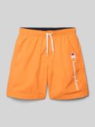CHAMPION Badehose mit elastischem Bund in Orange, Größe 164