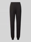 Guess Sweatpants mit Label-Stitching Modell 'LUCIA' in Black, Größe XS