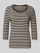Christian Berg Woman T-Shirt mit 3/4-Arm und Rundhalsausschnitt in San...
