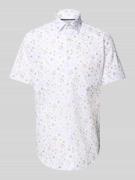 Christian Berg Men Regular Fit Business-Hemd mit Kentkragen in Weiss, ...