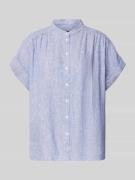 BOSS Orange Relaxed Fit Bluse aus Leinen-Viskose-Mix Modell 'Boleana' ...