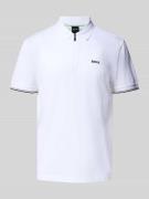 BOSS Green Poloshirt mit Label-Detail Modell 'Philix' in Weiss, Größe ...