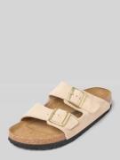 Birkenstock Sandalen mit Dornschließe Modell 'Arizona' in Beige, Größe...