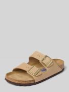 Birkenstock Sandalette aus Leder Modell 'Arizona' in Beige, Größe 36