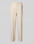 SEDUCTIVE Hose aus Leinen-Mix mit Bügelfalten Modell 'DOMINICA' in San...