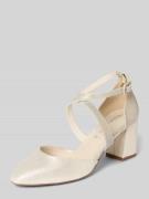 Tamaris High Heels mit Dornschließe in Gold, Größe 36