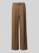 Raffaello Rossi Hose aus Viskose-Leinen-Mix Modell 'ANAIS' in Mittelbr...