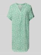 Tom Tailor Oversized Minikleid aus reiner Viskose in Mint, Größe 38