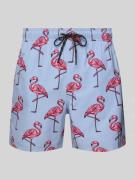 Jack & Jones Regular Fit Badeshorts mit Gesäßtasche Modell 'MAUI' in H...