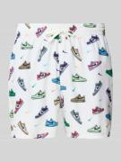 Nike Badehose mit elastischem Bund in Offwhite, Größe L