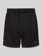 CARS JEANS Sweatshorts mit elastischem Bund Modell 'PALSY' in Black, G...