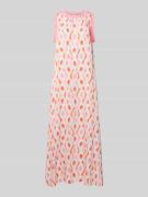 Emily Van den Bergh Midikleid mit breiten Trägern in Offwhite, Größe 4...