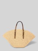 MICHAEL Michael Kors Handtasche in Flecht-Optik Modell 'ISA' in Beige,...