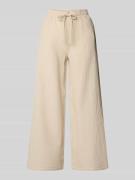 Christian Berg Woman Wide Leg Stoffhose in verkürzter Passform in Ecru...