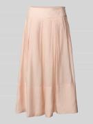 Copenhagen Muse Midirock mit Reißverschluss Modell 'MOLLY' in Hellrosa...