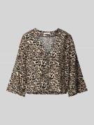 B.Young Relaxed Fit Bluse aus Leinen-Viskose-Mix Modell 'FALAKKA' in B...