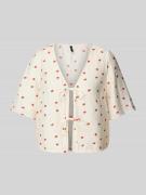 Vero Moda Regular Fit Bluse aus Viskose-Mix Modell 'ODETTE' in Weiss, ...
