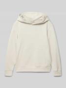 Tom Tailor Regular Fit Hoodie aus reiner Baumwolle in Ecru, Größe 140
