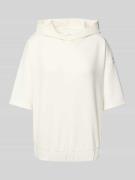OPUS Sweatshirt mit Kapuze und 1/2-Arm Modell 'Gerta' in Beige, Größe ...