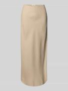 Samsøe Samsøe Leinenrock Modell 'AGNETA' in Sand, Größe M