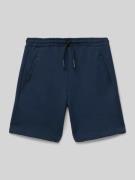 Mango Regular Fit Sweatshorts mit Eingrifftaschen in Marine, Größe 116