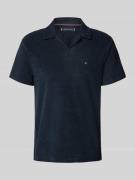 Tommy Hilfiger Regular Fit Poloshirt aus Baumwoll-Mix in Marine, Größe...
