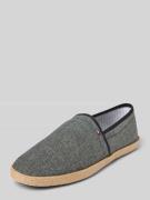 Tommy Hilfiger Espadrilles aus Chambray-Leinen in Black, Größe 40