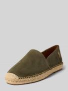 Polo Ralph Lauren Espadrilles mit Logo-Stitching Modell 'CEVIO' in Dun...