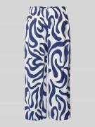 Mango Straight Leg Stoffhose mit elastischem Bund Modell 'LIFE' in Bei...