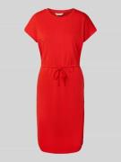 B.Young Knielanges Kleid mit Tunnelzug Modell 'PANDINNA' in Rot, Größe...