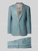 Roy Robson Regular Fit Anzug mit Reverskragen in Rauchblau, Größe 102